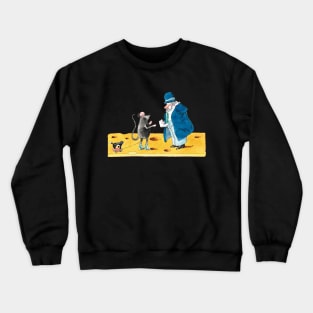 Asking a friend Crewneck Sweatshirt